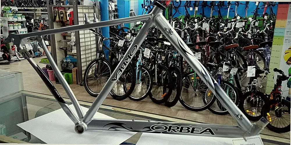 2000s Orbea Altec2 Plus Cyclocross Bike Frame 54cm Silver New