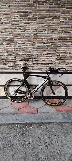 2008 Orbea Ordu Carbon TT Bicycle Mavic Cosmic Shimano Dura Ace 10 Speed