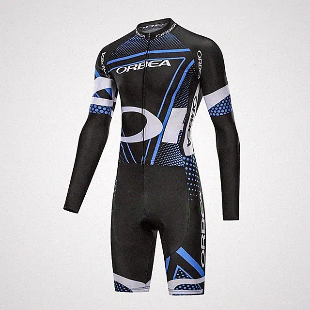 cycling jumpsuit orbea Cycling Bodysuit Long Sleeve Cycling Jersey Triathlon