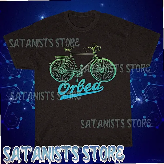 New Orbea Bicycle Bikes Men's Black T-shirt 1 Funny Size S to 5XL