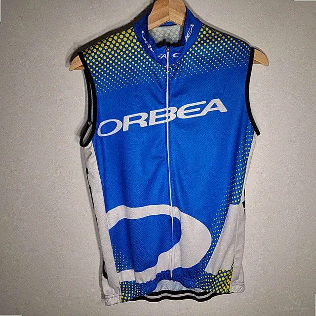 ORBEA CYCLING JERSEY Men's Small Blue White
