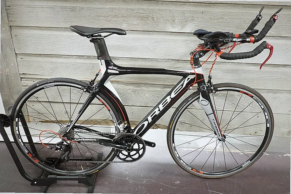 Orbea Ora Triathlon TT Bike 48cm Carbon 700c 2x10 SRAM Apex 2010