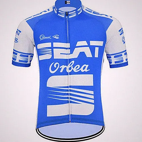 SEAT Orbea cycling Short Sleeve Jersey Cycling Jersey Bike Jersey Riding Tops